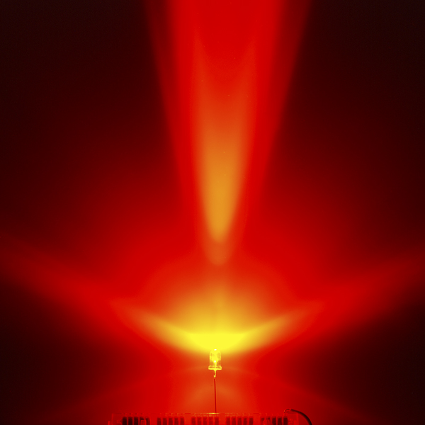 Hobbytronics. LED Super Bright Red