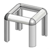 Picture of Corner Bracket (Al-Alloy) - 40 Series