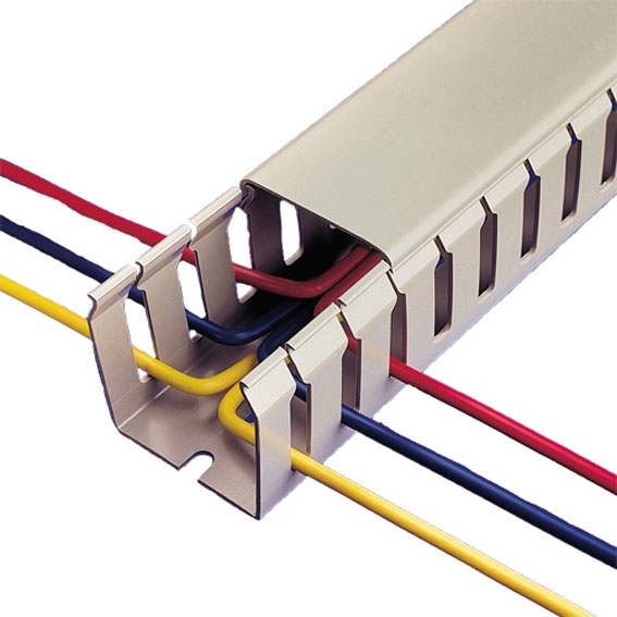 Hobbytronics. Narrow Slotted Trunking / Finger Trunking