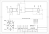 Picture of Ball Screw and Nut - SFU2510