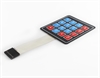 Picture of Sealed Membrane 4x4 button / key pad with sticker 