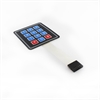 Picture of Sealed Membrane 4x3 button / key pad with sticker 