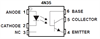 Picture of 4N35, Optocoupler, Optoisolator, Photo Transistor