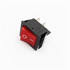 Picture of Red On/Off Rocker Switch with Indicator Light