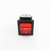 Picture of Red On/Off Rocker Switch with Indicator Light