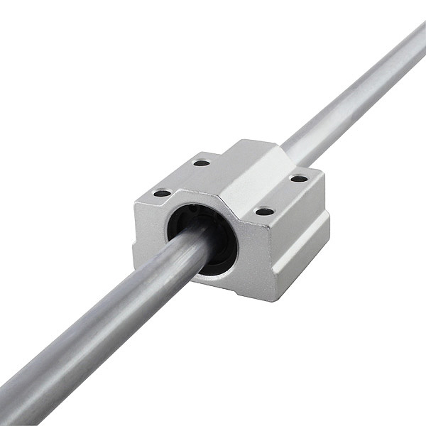 .472 x 19.67 inches ReliaBot 2PCs 12mm x 500mm Metric h8 Tolerance Case Hardened Chrome Plated Linear Motion Rod Shaft Guide 