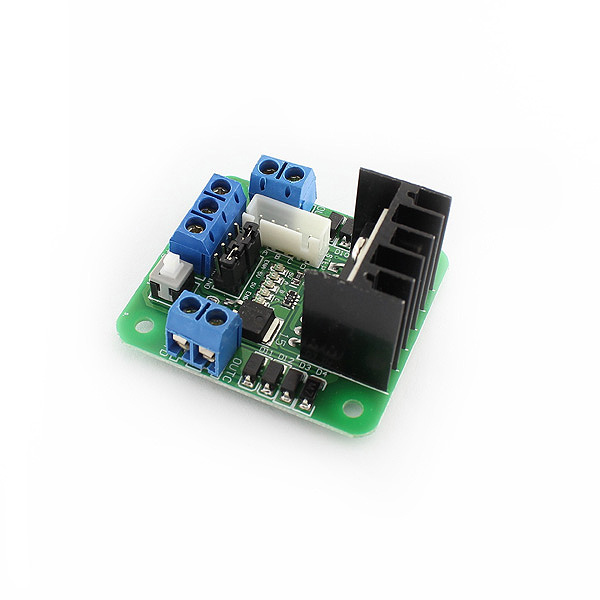 Hobbytronics. L298 Dual HBridge Motor Driver V2