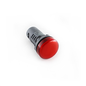 Picture of Panel Mount Indicator Light - Red , 230V AC - 22mm Cutout