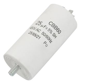 Picture of MOTOR RUNNING CAPACITOR 25uF 450V