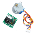 Picture of GEARED STEPPER MOTOR WITH DRIVER BOARD 5V