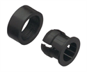 Picture of 5mm 2P BLACK PLASTIC LED HOLDER - MPQ=5PCS