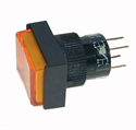 Picture of PUSH BUTTON SWITCH LATCH 15mm ILLUM. OR