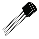 Picture of 2N3904L - TRANSISTOR TO92 EBC 200hFE 40V 200mA NPN