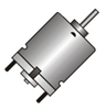 Picture of DC BRUSH MOTOR 12VDC  0A4  6K RPM