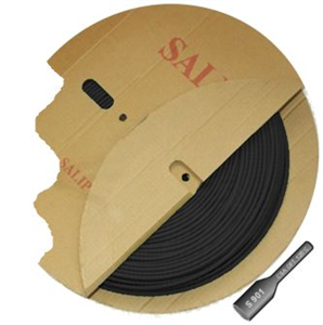 Picture of SLEEVING HEATSHRINK 16mm BLACK OPEN/REEL