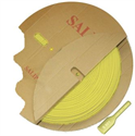 Picture of SLEEVING HEATSHRINK 10mm YL, OPEN/REEL