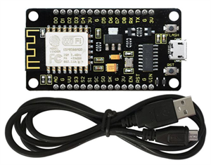 Picture of NODEMCU LUA ESP8266 ESP-12 WIFI MOD+1M USB CAB