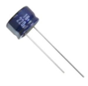 Picture of CAP ELEC RAD 10uF 16V LPST