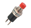 Picture of PUSH BUTTON SWITCH N.C. SPST 1A RED SOLDER M7