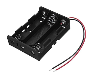 Picture of HIGH TOP BATTERY HOLDER 3x18650 WITH WIRE LEADS