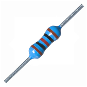 Picture of RESISTOR 1/2W RND M/F 1% 1E0