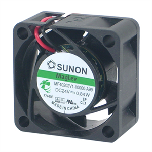 Picture of 24VDC AXIAL FAN 40sqx20mm VAPO 8.9CFM LEAD