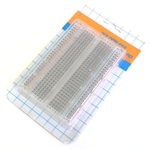 Picture of BREADBOARD TRANSPARENT/CLEAR 400-HOLES