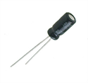 Picture of CAPACITOR ELEC RAD 1uF 50V HT