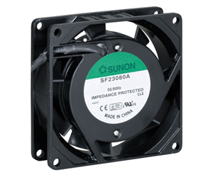 Picture of 220V AXIAL FAN 80sqx38mm BAL 27CFM LEAD