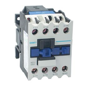 Picture of CONTACTOR 3P 25A 220VAC COIL, 3x N.O, AUX N.C.