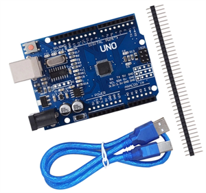 Picture of ARDUINO UNO R3 DEVELOPMENT BOARD W/HEADER + USB