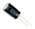 Picture of CAPACITOR ELEC RAD 470uF 16V LIHT