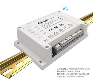 Picture of 4-CH PRO R2 SMART WI-FI / RF WIRELESS SWITCH 10A 2
