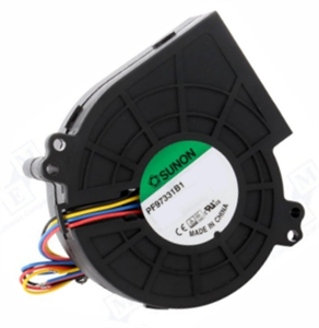 Picture of 12VDC BLOWER FAN 97x95X33mm BAL 44CFM 4-WIRE