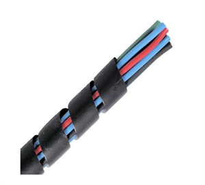 Picture of SPIRAL BINDING BLACK OD=6mm - 14M/ROLLS