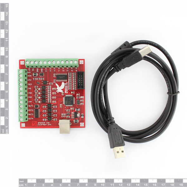 Hobbytronics. Mach3 USB Axis 100KHz Smooth Motion Controller