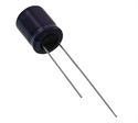 Picture of CAPACITOR ELEC RAD 10uF 100V NP