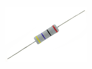 Picture of RESISTOR 5W RND W/W 5% 12E