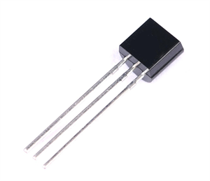 Picture of NPN TRANSISTOR TO92 EBC 40V 0.6A