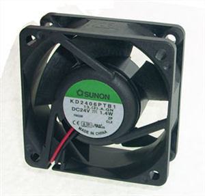 Picture of 12VDC AXIAL FAN 60sqx25mm BAL 23CFM LEAD