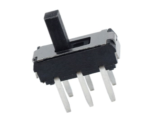 Picture of MINI PCB SLIDE SWITCH 6PIN DPDT H=3MM DIP