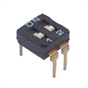 Picture of DIP SWITCH 2-POLE EDS102S