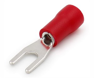 Picture of TERMINAL PRE-INS FORK RED 4mm