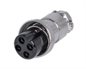 Picture of 4W 16mm MIC-SOCKET 5A 125V AVIATION CONNECTOR