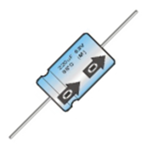 Picture of CAPACITOR ELEC AXL 100uF 50V 8x16