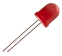 Picture of LED 10mm DI-RED RND 20mcd