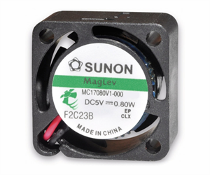 Picture of 5VDC AXIAL FAN 17sqx8mm VAPO 0.9CFM LEAD