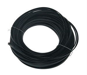 Picture of CAB FLAT TEL 8C FLEX BLACK 50M/R