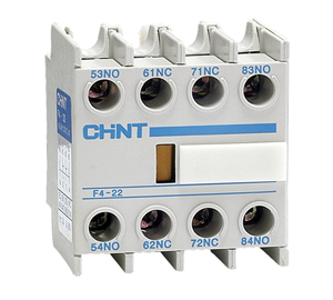 Picture of AUXILLARY CONTACT BLOCK 10AMP 2NO & 2NC