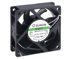 Picture of 220V AXIAL FAN 70sqx25mm MAGLEV 28CFM LEAD